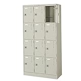 スチール製ロッカー 12人用