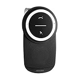 サンワダイレクト 車載 ハンズフリー Bluetooth Hi-Fiスピーカー ノイズキャンセリング ボタン/声で応答 2台待ち受け Bluetooth4.1 通話 音楽 1個 400-BTCAR003