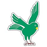 【913-21】ジョイシール 鳥 緑