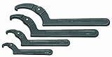Williams 474A Adjustable Hook Spanner Wrench, 4-1/2 to 6-1/4-Inch [並行輸入品]