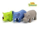 Baby Bathtub Toys for babies 19 months + this set consists of 3 squirting bath toys, cute animal mod