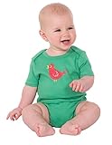 (フルギ) Frugi 半袖ボディスーツ　サイズ12-18m ( 80 )　ファームフレンズ　グリーン オーガニックコットン