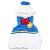 ディズニー ドナルド フード付き ベスト ベビー ボア[351100735] 80cm ホワイト