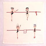 シンジカトウ　バレエシリーズ　ゲストタオル　レッスンバー