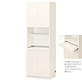 por-1860deskwh　sil-por-1860deskwh　キャビネットデスク　キャビネット サイドボード リビングボード 飾り棚　おしゃれ 安い かわいい　ホワイト 白　幅60cmまで　シンプル モダン　　ポルターレ