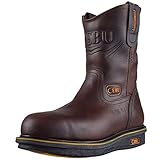 Cebuメンズ快適10 " steel-toe Work Boot カラー: ブラウン