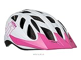 LAZER (レイザー) 2017 J1 子供用ヘルメット ホワイト ピンク HMT39005