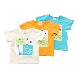 mother goose (マザーグース ) 半袖Ｔシャツ (80～130cm) キムラタンの子供服 (11739-172) オレンジ 90