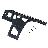 ToopMount サイドマウント AK47 ピカティニーレール エアソフト 軽量 ピカティニーレール ベース 12スロット レールマウントシステム用 アルミニウム製 ネジ3本付き アウトドアアクティビティ サバゲー スポーツ用