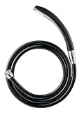 三栄水栓 シャワーヘッドとホースのセット シャワーセット ブラック PS39-CTA-DD