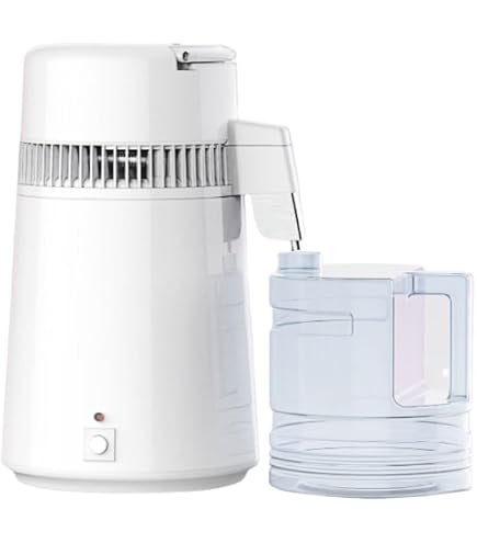 Amazon.co.jp: 蒸留水器（黒・本体ステンレス） 新型ポリ容器付き