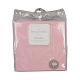 Living Textiles Jersey Fitted Sheet, Pink by Living Textiles