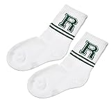 赤ちゃん幼児幼児R秋冬用のアルファベットプリントロングソックス