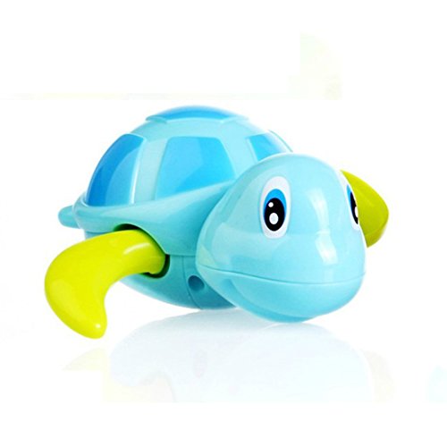 amzmonnsuta カメ おもちゃ お風呂 ゼンマイ 風呂おもちゃ かわいい シャワー 泳ぐ 水遊び 子供 プレゼント ブルー