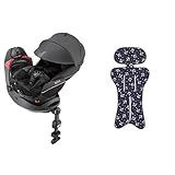 【セット買い】 アップリカ チャイルドシート フラディアグロウ ブリリアントブラック + さらっとマット マリンアンカーNV 純正リバーシブルタイプ