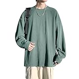 [BesBet] 長袖 tシャツメンズ 大きいサイズ 無地 肌着 ゆったり ロングtシャツ 秋冬服 メンズ