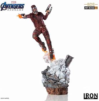 Amazon Co Jp アイアンスタジオ アベンジャーズ エンドゲーム スターロード ピーター クィル 1 10 バトルジオラマシリーズ アートスケール スタチュー Hobby