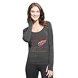 NHL Women 's ' 47 Forward Dash Long Sleeve Tee M ブラック