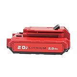 Vanon 2.0 AH 20 V MAX Li - Ion充電式交換用バッテリーポーターケーブルpcc685l pcc680l pcc682l pcc685lp 1 Pack レッド For Por