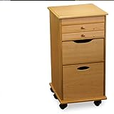 日本インテリアシステム スタンドコスメワゴン ドレッサー ナチュラル　SK-62