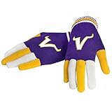 NFL Football 2014 Multi Color Team Logo Knit Gloves - Pick Team (Minnesota Vikings) [並行輸入品]