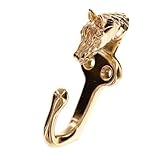 Vicenza Designs h5007 Equestre Horseフック、ポリッシュゴールド