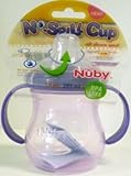 Gerber Nuby 2 Handle Cup With Soft Spout, Assorted Colors (4-Pack) (並行輸入品)