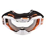 monkeyjackオートバイ防風曇り止め防塵ゴーグルクリアレンズ オレンジ 863d914f83fa7f58bc608e76ee0a144b