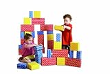 Edushape Corrugated Blocks, Set of 52 toys