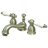 Elements of Design ES3958PL Chicago 2-Handle 4 to 8 Mini Widespread Lavatory Faucet with Brass Pop-u