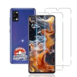 用 Galaxy A41 SC-41A ガラスフィルム ２枚 【国産AGC旭硝子素材】 用 Galaxy A41 SC-41A SCV48 強化ガラス フィルム 指紋認証対応 硬度9H 耐衝撃 用 ギャラクシーA41 保護フィルム 全面保護 用 scv48 液晶 ガラス フィル 高透過率 超薄型 自動吸着 気泡なし 簡単貼り付け ケースに干涉なし (対応 Galaxy A41 フィルム)