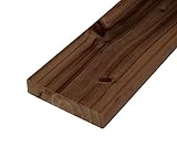 DIY素材 国産杉（新材） 厚21×幅100×長さ820ｍｍ 屋外用塗装仕上げ DB（ダークブラウン）色