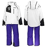 BANNNE(バンネ)CHROME JUNIOR SKI SUIT クローム ジュニアスキースーツ サイズ調整 BNS73101 002735_ICEGRAY×RACEB 160