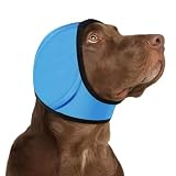 [Ruleheai]犬 スヌード 耳カバー 夏季対応 犬 イヤーマフ 犬の耳カバー 通気性 騒音防止 不安緩和 ペット耳保護 サイズ調節可能 柔らかい 洗える おしゃれ 犬の耳保護 雷・花火対策 犬用帽子 入浴 散歩 アウトドア コスプレ 犬用の静かな耳