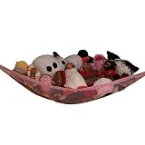 FTXJ larger Hammock Corner Jumbo Storage for Animals Toy Doll Organizer (Pink) by FTXJ