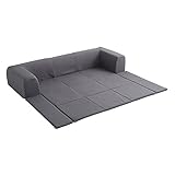 フロアマット付きソファLサイズ（幅250cm）お家で洗えるカバーリングタイプ  | Plateau-プラトー-(代引き不可)