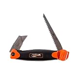 Swansonツール会社svk667 Swanson Savage 2 " - 1折りたたみJab Saw、ナイフ刃、7 – 1 /2インチ、オレンジ/ブラック