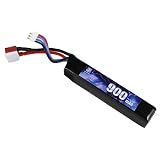 S&T Lipo 11.1v 900mAh スティックバッテリー T型コネクター(95*19*16)(STLBY26)