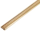 Forney 47300 Bare Brass Gas Brazing Rod, 1/8-Inch-by-18-Inch, 10-Rods by Forney