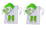Munch MittR Teething Toy Stays on Baby's Hand is Self-Soothing Entertainment and Gives Pain Relief f