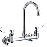 エルケイlk940gn05t4s壁マウント8 " GN 5 " Spt手首蛇口ハンドル