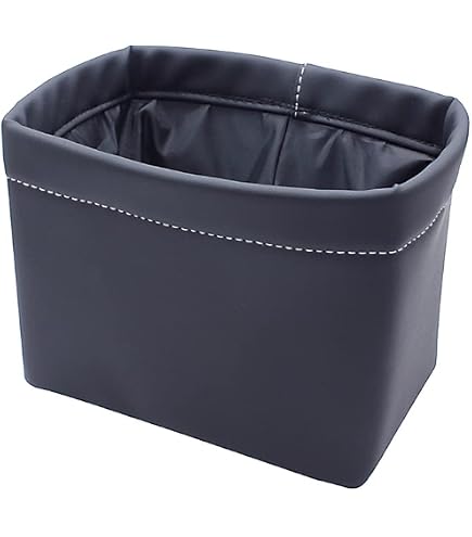 Amazon | 槌屋ヤック(Tsuchiya Yac) 車内用品 ゴミ箱 ソフトレザー