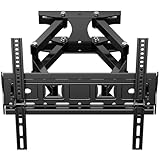 ORMGZIN 壁掛けテレビ金具 26～65インチ4K LCD LED 液晶対応 フルモーション式壁掛けテレビスタンド 前後 左右 上下 多角度調節可動式tv壁掛け金具 最大VESA 400x400 mm,耐荷重45 kg,テレビかべかけ金具 回転式テレビ壁掛け金具 アーム式 32 40 43 50 52 55 58 60 型