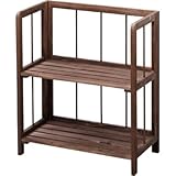 AUZMAYA フォールディングシェルフ2L LFS-362BR