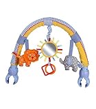 Singring Baby Pram Crib Activity Arch Plush Sunny Toy Stroller and Travel Activity Bar with Rattle a