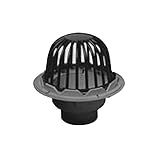 Oatey 88033 ABS Roof Drain with ABS Dome and Dam Collar, 3-Inch [並行輸入品]