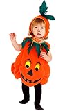 Infants幼児用Girl Boy Soft and Comfy Pumpkin Infant Costume M（3-4 Year） オレンジ