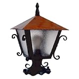 照明器具 屋外 門柱灯 防雨型 LED シーラーランプ アイアン 玄関NL1-L05