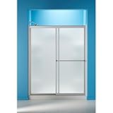 Sterling 572075-59N-G03 Prevail 59-3/8-Inch x 70-1/4-Inch Framed Sliding Bath Door with ComforTrack 