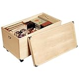 桐製 ひな人形 収納ケース 深型1段